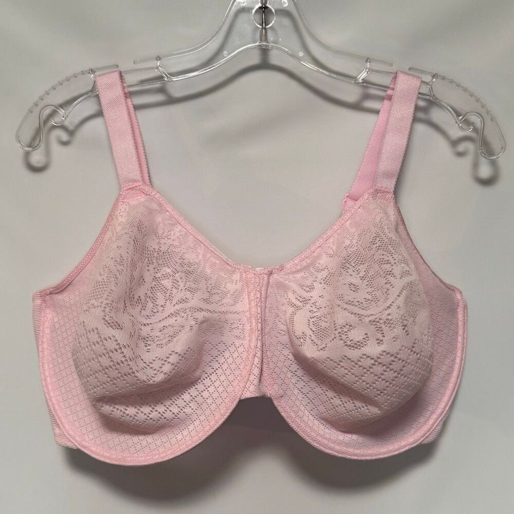 B6 Wacoal Visual Effects Minimizer bra STYLE 857210 pink size 40H NWOT